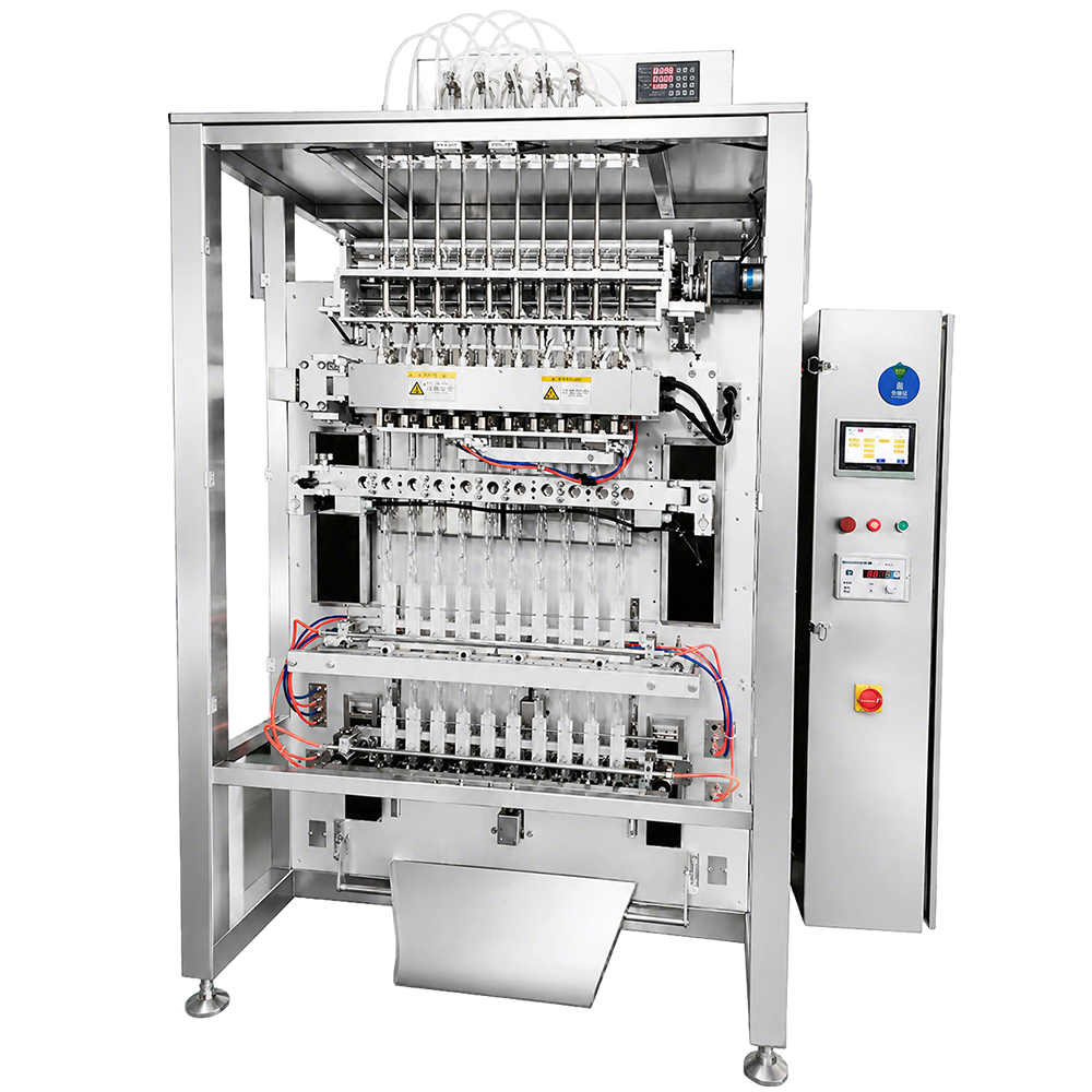 Multi-lane liquid packaging machine front view - ZSYAN